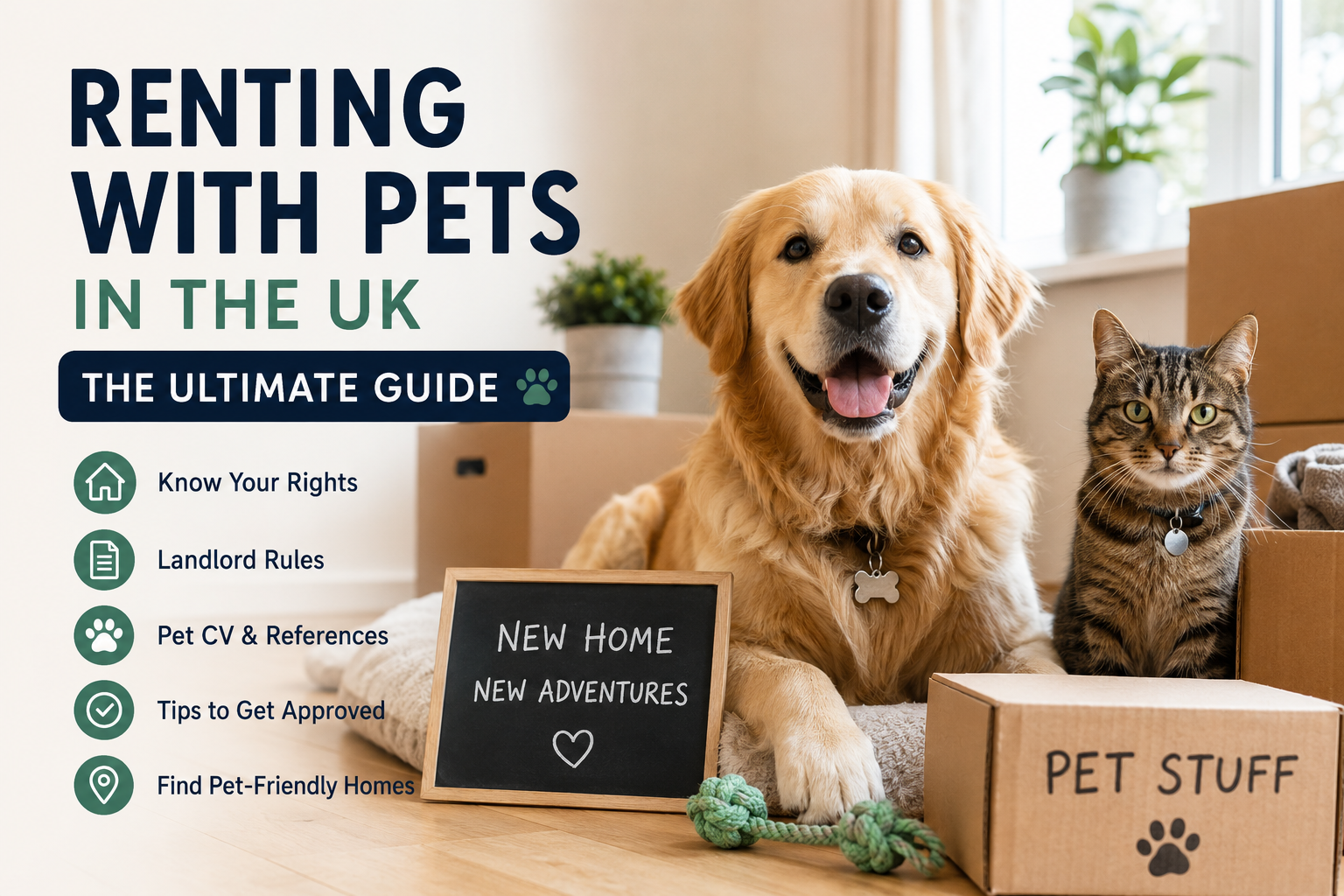 Renting with Pets in the UK: The Ultimate Guide for Pet Owners