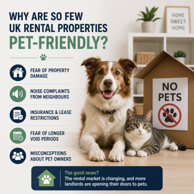 Why Are So Few UK Rental Properties Pet-Friendly?